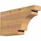 Ekena Millwork Mediterranean Smooth Rafter Tail, Western Red Cedar, 3 1/2"W x 10"H x 18"L RFT04X10X18MED00SWR - alternate 1